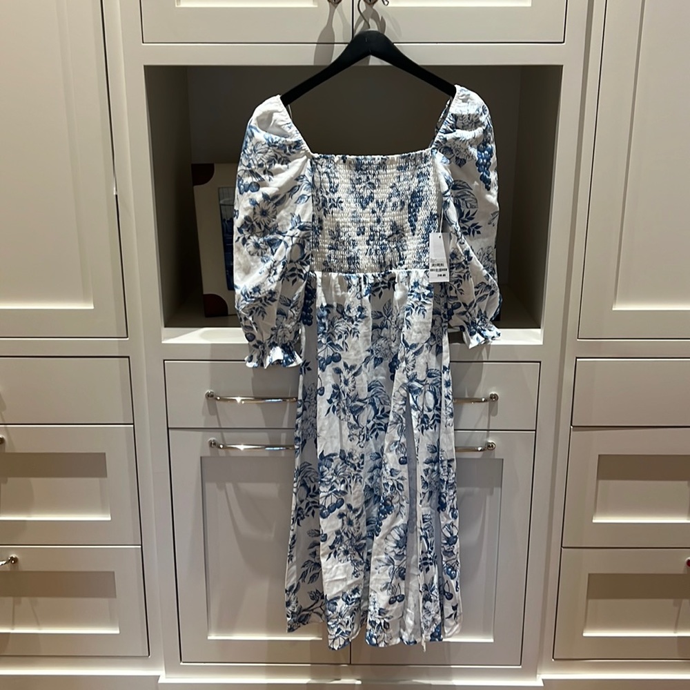 Long linen dress